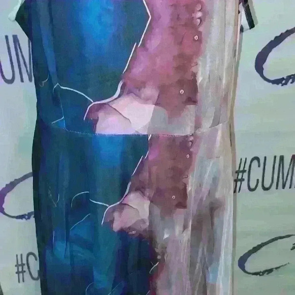 Gorgeous two-piece wrap dress size 2X brand new never been worn - Picture 11 of 11